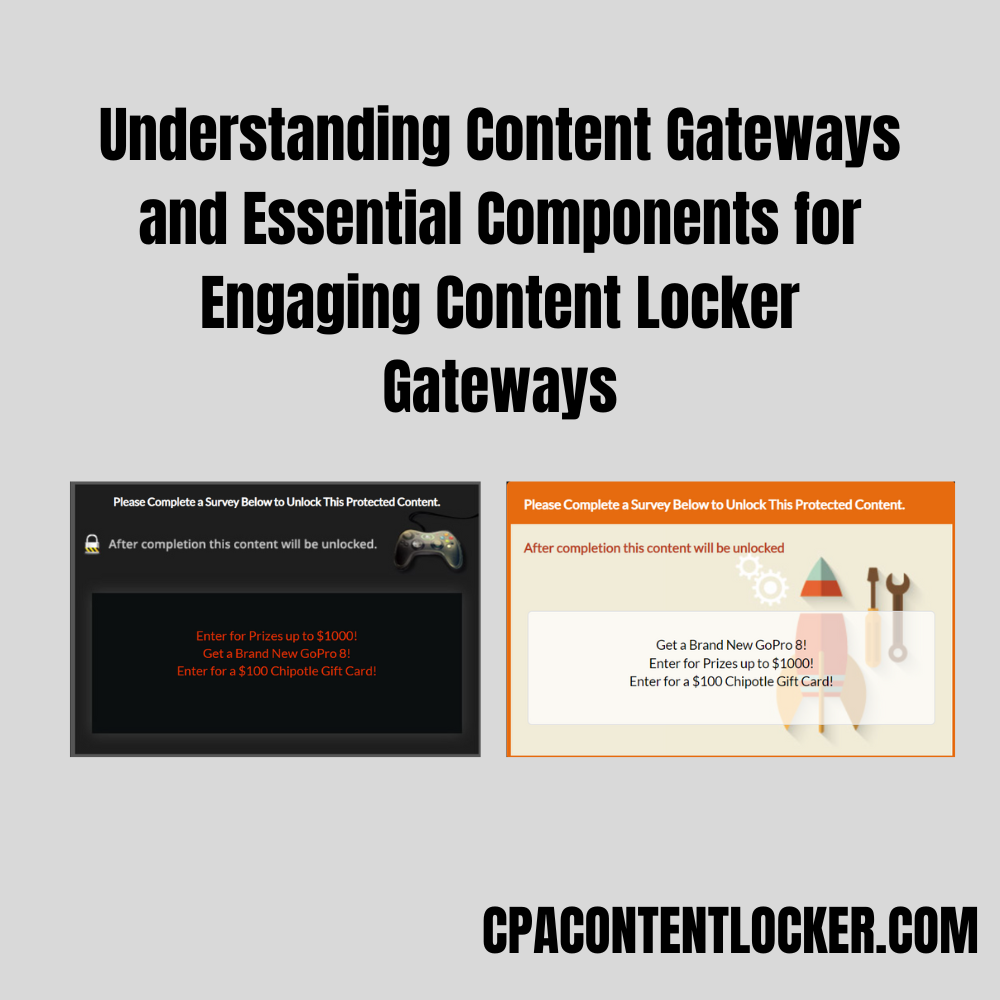 Understanding Content Gateways and Essential Components for Engaging Content Locker Gateways